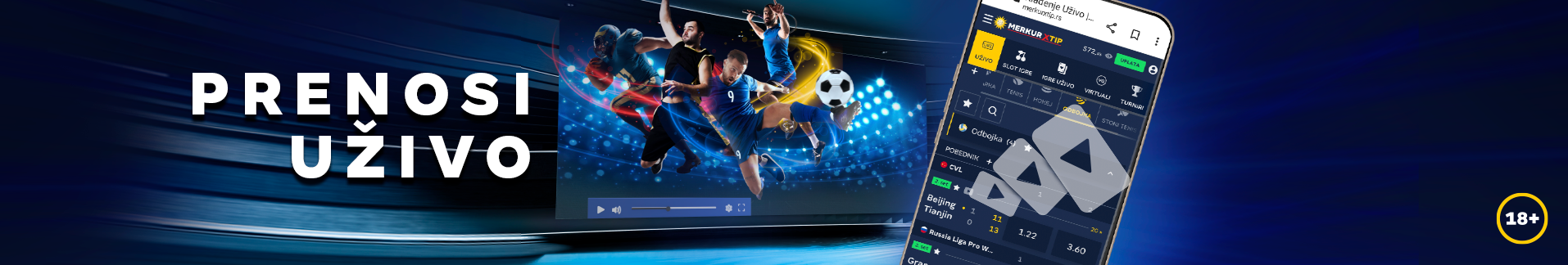 Prenosi uživo na Xtip nalogu